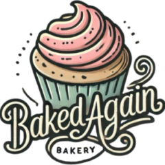 Logo for Baked Again Bakery